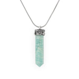 Soothing Amazonite Point Pendant - Hand-Selected Gemstone Jewelry for Everyday Energy, Layered Styling and Meaningful Gifting