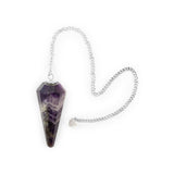 Purple Amethyst Pendulum - Hand-Selected Gemstone Piece for Crystal Display, Spiritual Home Decor and Memorable Gifting