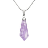 Purple Amethyst Point Pendant - Hand-Selected Gemstone Jewelry for Everyday Energy, Layered Styling and Meaningful Gifting