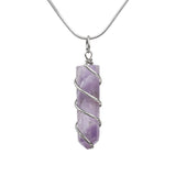 Purple Amethyst Spiral Point Pendant - Hand-Selected Gemstone Jewelry for Everyday Energy, Layered Styling and Meaningful Gifting