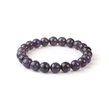 Purple Amethyst Beaded Bracelet - Hand-Selected Gemstone Bracelet for Everyday Wear, Crystal Energy Jewelry and Meaningful Gifting