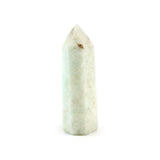 Aquamarine Point - Polished Gemstone Tower for Crystal Energy Decor, Meditation Spaces and Statement Display