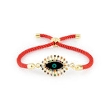 Aura Evil Eye Bracelet - Hand-Selected Gemstone Bracelet for Everyday Wear, Crystal Energy Jewelry and Meaningful Gifting