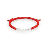 Beaded Red String Bracelet - Hand-Selected Gemstone Bracelet for Everyday Wear, Crystal Energy Jewelry and Meaningful Gifting