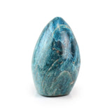 Blue Apatite Cut Base - Hand-Selected Gemstone Piece for Crystal Display, Spiritual Home Decor and Memorable Gifting