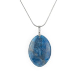 Blue Apatite Pendant - Hand-Selected Gemstone Jewelry for Everyday Energy, Layered Styling and Meaningful Gifting
