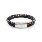 Golden Tiger Eye and Lapis Lazuli Bracelet - Hand-Selected Gemstone Bracelet for Everyday Wear, Crystal Energy Jewelry and Meaningful Gifting