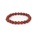 Warm Carnelian Beaded Bracelet - Hand-Selected Gemstone Bracelet for Everyday Wear, Crystal Energy Jewelry and Meaningful Gifting