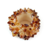 Golden Citrine Candle Holder - Hand-Selected Gemstone Piece for Crystal Display, Spiritual Home Decor and Memorable Gifting