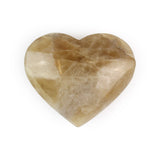 Golden Citrine Heart - Polished Gemstone Heart for Love-Inspired Decor, Crystal Display and Meaningful Gifting