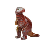 Soapstone Dinosaur - Polished Gemstone Heart for Love-Inspired Decor, Crystal Display and Meaningful Gifting