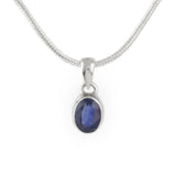 Faceted Kyanite Pendant - Hand-Selected Gemstone Jewelry for Everyday Energy, Layered Styling and Meaningful Gifting
