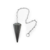 Mirror-Polished Hematite Pendulum - Hand-Selected Gemstone Piece for Crystal Display, Spiritual Home Decor and Memorable Gifting