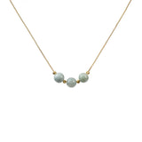 Polished Green Jade Bead Necklace - Hand-Selected Gemstone Jewelry for Everyday Energy, Layered Styling and Meaningful Gifting