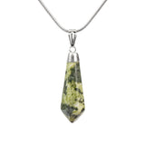 Polished Green Jade Pendant - Hand-Selected Gemstone Jewelry for Everyday Energy, Layered Styling and Meaningful Gifting