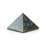 Flashy Labradorite Pyramid - Polished Crystal Pyramid for Energy Decor, Meditation Display and Collector-Worthy Gifting