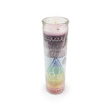 Leo Zodiac Candle - Hand-Selected Gemstone Piece for Crystal Display, Spiritual Home Decor and Memorable Gifting