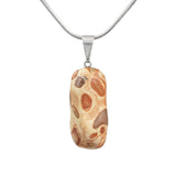 Earth-Toned Leopard Jasper Pendant - Hand-Selected Gemstone Jewelry for Everyday Energy, Layered Styling and Meaningful Gifting