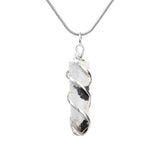 Glowing Moonstone Spiral Point Pendant - Hand-Selected Gemstone Jewelry for Everyday Energy, Layered Styling and Meaningful Gifting