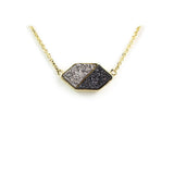 Yin-Yang Druzy Necklace - Hand-Selected Gemstone Jewelry for Everyday Energy, Layered Styling and Meaningful Gifting