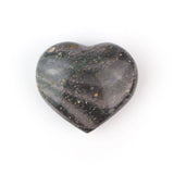 Earth-Toned Ocean Jasper Heart Stone - Polished Gemstone Heart for Love-Inspired Decor, Crystal Display and Meaningful Gifting
