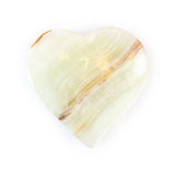 Sleek Black Onyx Heart Bowl - Polished Crystal Charging Bowl for Cleansing Rituals, Jewelry Display and Spiritual Home Decor