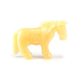 Sleek Black Onyx Horse - Hand-Selected Gemstone Piece for Crystal Display, Spiritual Home Decor and Memorable Gifting