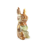 Sleek Black Onyx Rabbit - Hand-Selected Gemstone Piece for Crystal Display, Spiritual Home Decor and Memorable Gifting