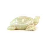 Sleek Black Onyx Turtle - Hand-Selected Gemstone Piece for Crystal Display, Spiritual Home Decor and Memorable Gifting