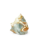 Earth-Toned Polychrome Jasper Flame Point - Polished Gemstone Tower for Crystal Energy Decor, Meditation Spaces and Statement Display