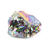 Rainbow Titanium Cluster - Natural Crystal Specimen for Collector Display, Energy Decor and Meaningful Gifting