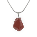 Earth-Toned Red Jasper Pendant - Hand-Selected Gemstone Jewelry for Everyday Energy, Layered Styling and Meaningful Gifting