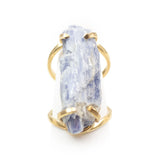 Kyanite Ring - Hand-Selected Gemstone Piece for Crystal Display, Spiritual Home Decor and Memorable Gifting