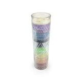 Sagittarius Zodiac Candle - Hand-Selected Gemstone Piece for Crystal Display, Spiritual Home Decor and Memorable Gifting