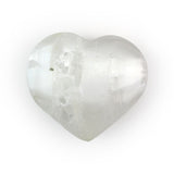 Luminous Selenite Heart - Polished Gemstone Heart for Love-Inspired Decor, Crystal Display and Meaningful Gifting