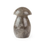 Clear Crystal Smoky Quartz Mushroom - Hand-Selected Gemstone Piece for Crystal Display, Spiritual Home Decor and Memorable Gifting