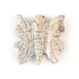 Soapstone Butterfly - Polished Gemstone Heart for Love-Inspired Decor, Crystal Display and Meaningful Gifting