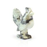 Soapstone Roadrunner - Polished Gemstone Heart for Love-Inspired Decor, Crystal Display and Meaningful Gifting