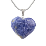 Sodalite Heart Pendant - Hand-Selected Gemstone Jewelry for Everyday Energy, Layered Styling and Meaningful Gifting
