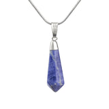 Sodalite Point Pendant - Hand-Selected Gemstone Jewelry for Everyday Energy, Layered Styling and Meaningful Gifting