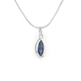 Sterling Silver Kyanite Pendant - Hand-Selected Gemstone Jewelry for Everyday Energy, Layered Styling and Meaningful Gifting