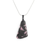 Sterling Silver Rhodonite Pendant - Hand-Selected Gemstone Jewelry for Everyday Energy, Layered Styling and Meaningful Gifting