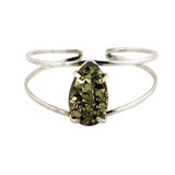Shop Laterra Gems Pyrite Cuff Bracelet